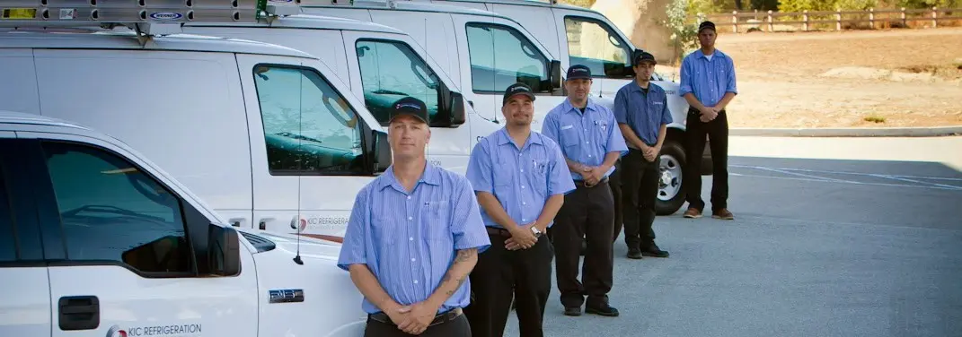KIC Refrigeration crew ready for Mini Split Repair jobs across Palos Verdes Estates